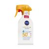 Nivea Sun Babies &amp; Kids Sensitive Protect Spray SPF50+ Opaľovací prípravok na telo pre deti 270 ml