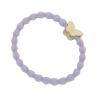 By Eloise London Gold Butterfly Gumička na vlasy pre ženy 1 ks Odtieň Lavender