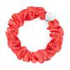 By Eloise London Silk Scrunchie Silver Heart Gumička na vlasy pre ženy 1 ks Odtieň Neon Peach