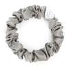 By Eloise London Silk Scrunchie Silver Heart Gumička na vlasy pre ženy 1 ks Odtieň Moonlight