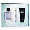 Calvin Klein Defy Darčeková kazeta toaletná voda 100 ml + sprchovací gél 100 ml + toaletná voda 10 ml