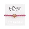 By Eloise London Bling Charms Daisy Flower Gumička na vlasy pre ženy 1 ks Odtieň Rose Pink