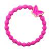 By Eloise London Gold Butterfly Gumička na vlasy pre ženy 1 ks Odtieň Fuchsia