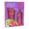 Grace Cole Fruit Works Strawberry &amp; Kiwi Darčeková kazeta sprchovací gél Strawberry &amp; Kiwi 100 ml + telový sprej Strawberry &amp; Kiwi 100 ml