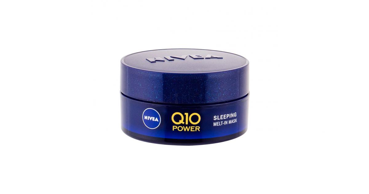 Nivea Q10 Power Sleeping MeltIn Mask Pleťová maska pre ženy 50 ml