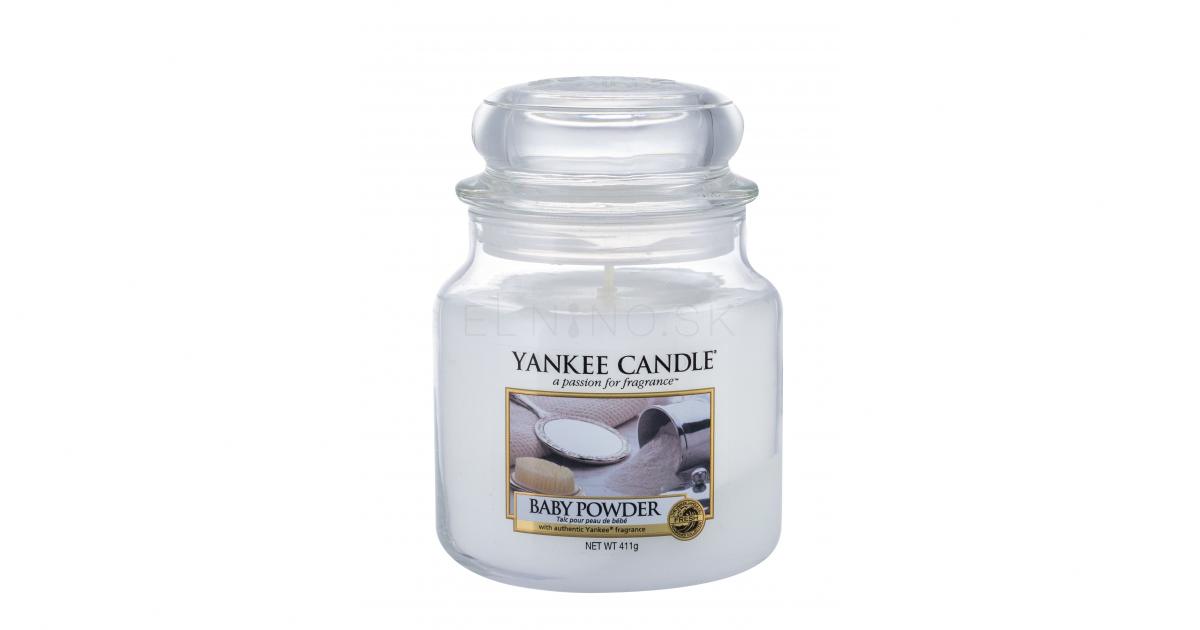 Yankee Candle Baby Powder Vonná sviečka 411 g ELNINO.SK