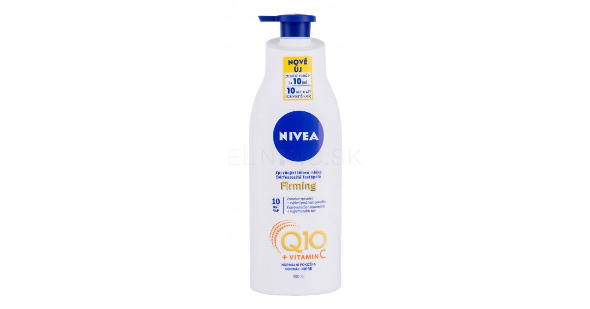 Nivea Q10 + Vitamin C Firming Normal Skin Telové mlieko pre ženy 400 ml