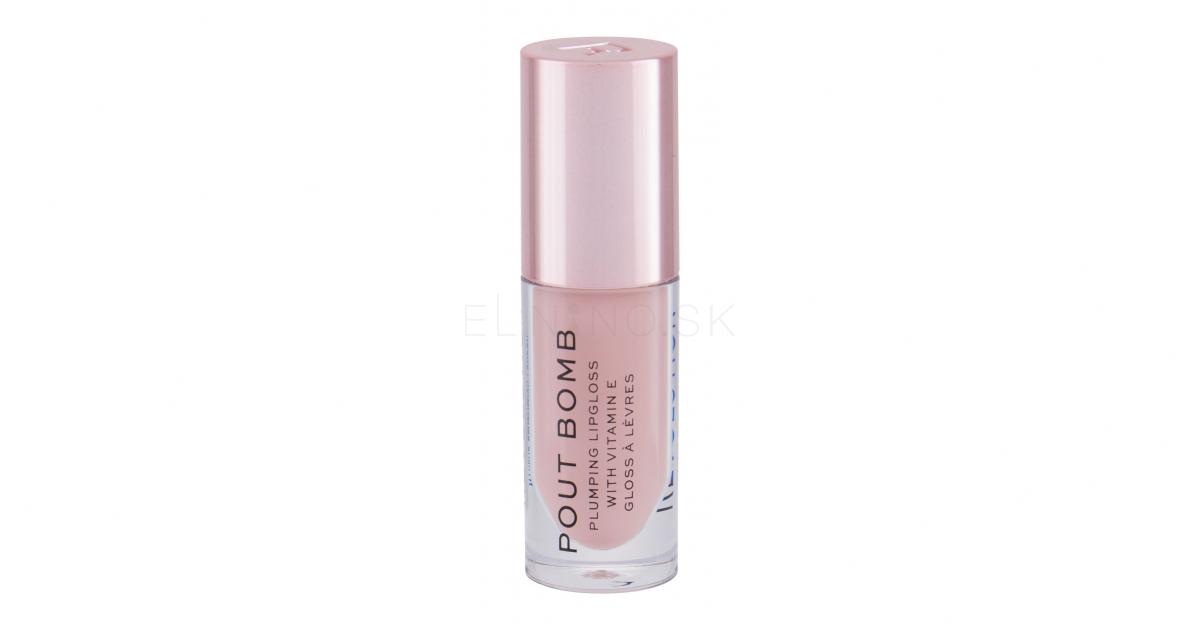 Makeup Revolution London Pout Bomb Lesk na pery pre ženy 4,6 ml Odtieň