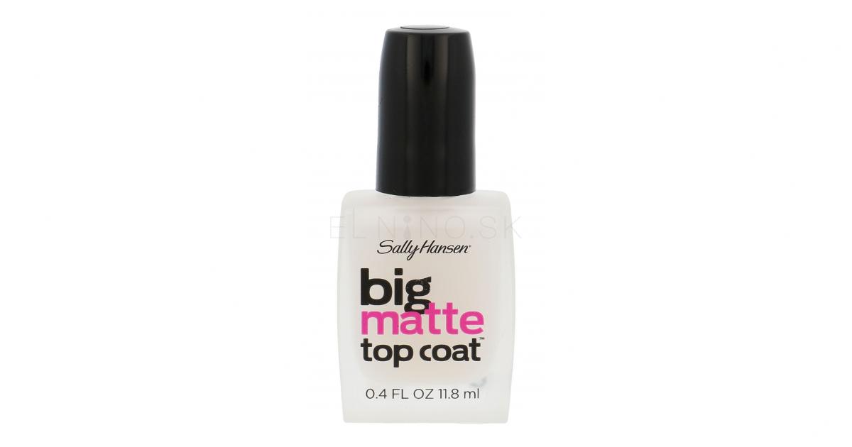 Sally Hansen Big Matte Top Coat Lak na nechty pre ženy 11,8 ml ELNINO.SK