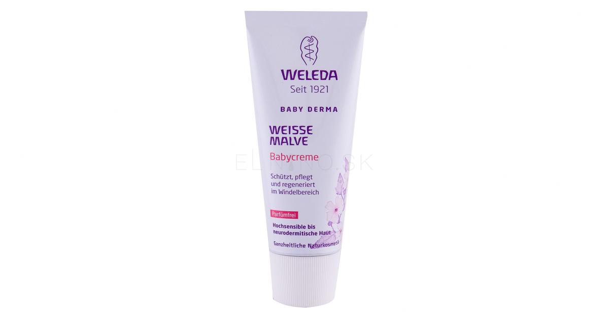 Weleda Baby Derma White Mallow Nappy Change Cream Telový krém pre deti
