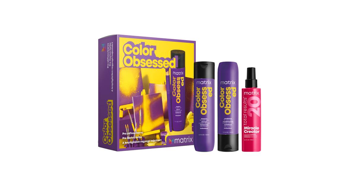 Matrix Color Obsessed Darčeková kazeta šampón Color Obsessed Shampoo ...