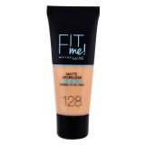 Maybelline Fit Me! Matte + Poreless Make-up pre ženy 30 ml Odtieň 128 Warm Nude