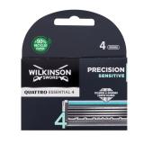Wilkinson Sword Quattro Essential 4 Náhradné ostrie pre mužov Set