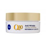 Nivea Q10 Power Anti-Wrinkle Extra Nourish SPF15 Denný pleťový krém pre ženy 50 ml