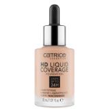 Catrice HD Liquid Coverage 24H Make-up pre ženy 30 ml Odtieň 020 Rose Beige