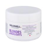 Goldwell Dualsenses Blondes & Highlights 60 Sec Treatment Maska na vlasy pre ženy 200 ml
