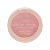 Makeup Revolution London Re-loaded Lícenka pre ženy 7,5 g Odtieň Rhubarb & Custard