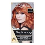 L'Oréal Paris Préférence Féria Farba na vlasy pre ženy 60 ml Odtieň 74 Dublin