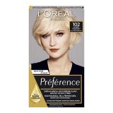 L'Oréal Paris Préférence Féria Farba na vlasy pre ženy 60 ml Odtieň 102 Iridescent Pearl Blonde
