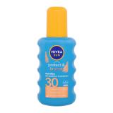 Nivea Sun Protect & Bronze Sun Spray SPF30 Opaľovací prípravok na telo 200 ml
