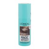 L'Oréal Paris Magic Retouch Instant Root Concealer Spray Farba na vlasy pre ženy 75 ml Odtieň Brown