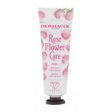Dermacol Rose Flower Care Krém na ruky pre ženy 30 ml