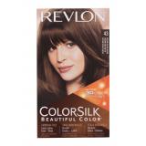 Revlon Colorsilk Beautiful Color Farba na vlasy pre ženy Odtieň 43 Medium Golden Brown Set