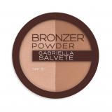 Gabriella Salvete Sunkissed Bronzer Powder Duo SPF15 Bronzer pre ženy 9 g