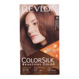 Revlon Colorsilk Beautiful Color Darčeková kazeta pre ženy farba na vlasy Colorsilk Beautiful Color 59,1 ml + vyvíjač 59,1 ml + kondicionér 11,8 ml + rukavice poškodená krabička