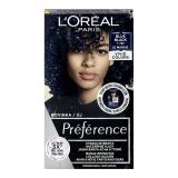 L'Oréal Paris Préférence Vivid Colors Farba na vlasy pre ženy 60 ml Odtieň 1,102 Blue Black