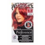 L'Oréal Paris Préférence Vivid Colors Farba na vlasy pre ženy 60 ml Odtieň 8,624 Bright Red