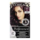 L'Oréal Paris Préférence Vivid Colors Farba na vlasy pre ženy 60 ml Odtieň 4,261 Dark Purple