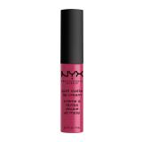 NYX Professional Makeup Soft Matte Lip Cream Rúž pre ženy 8 ml Odtieň 18 Prague