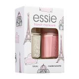 Essie French Manicure Darčeková kazeta lak na nechty 13,5 ml + lak na nechty 13,5 ml Mademoiselle