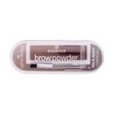 Essence Brow Powder Set Púder na obočie pre ženy 2,3 g Odtieň 01 Light & Medium