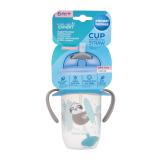Canpol babies Exotic Animals Non-Spill Expert Cup With Weighted Straw Grey Šálka pre deti 270 ml