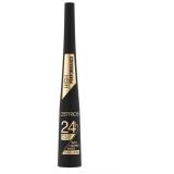 Catrice 24H Brush Liner Longlasting Očná linka pre ženy 3 ml Odtieň 010 Ultra Black