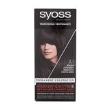 Syoss Permanent Coloration Farba na vlasy pre ženy 50 ml Odtieň 2-1 Black-Brown
