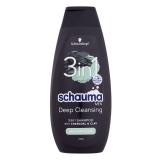 Schwarzkopf Schauma Men Deep Cleansing 3in1 Šampón pre mužov 400 ml