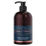 Gillette King C. Beard & Face Wash Šampón na fúzy pre mužov Set