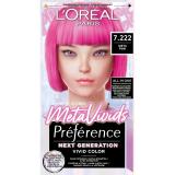 L'Oréal Paris Préférence Meta Vivids Farba na vlasy pre ženy 75 ml Odtieň 7.222 Meta Pink