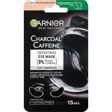 Garnier Skin Naturals Charcoal Caffeine Depuffing Eye Mask Maska na oči pre ženy 5 g