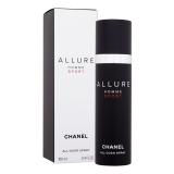Chanel Allure Homme Sport Telový sprej pre mužov 100 ml