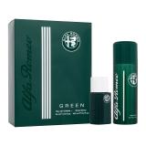 Alfa Romeo Green Darčeková kazeta toaletná voda 15 ml + telový sprej 150 ml