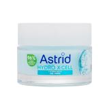 Astrid Hydro X-Cell Hydrating Gel Cream Denný pleťový krém pre ženy 50 ml