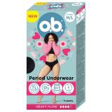 o.b. Period Underwear M/L Menštruačné nohavičky pre ženy 1 ks