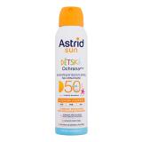 Astrid Sun Kids Dry Spray SPF50 Opaľovací prípravok na telo pre deti 150 ml