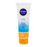 Nivea Sun UV Face Shine Control SPF50 Opaľovací prípravok na tvár pre ženy 50 ml