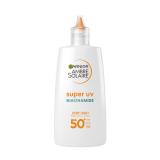 Garnier Ambre Solaire Super UV Niacinamide SPF50+ Opaľovací prípravok na tvár 40 ml
