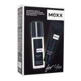 Mexx Black Darčeková kazeta dezodorant 75 ml + sprchovací gél 50 ml poškodená krabička
